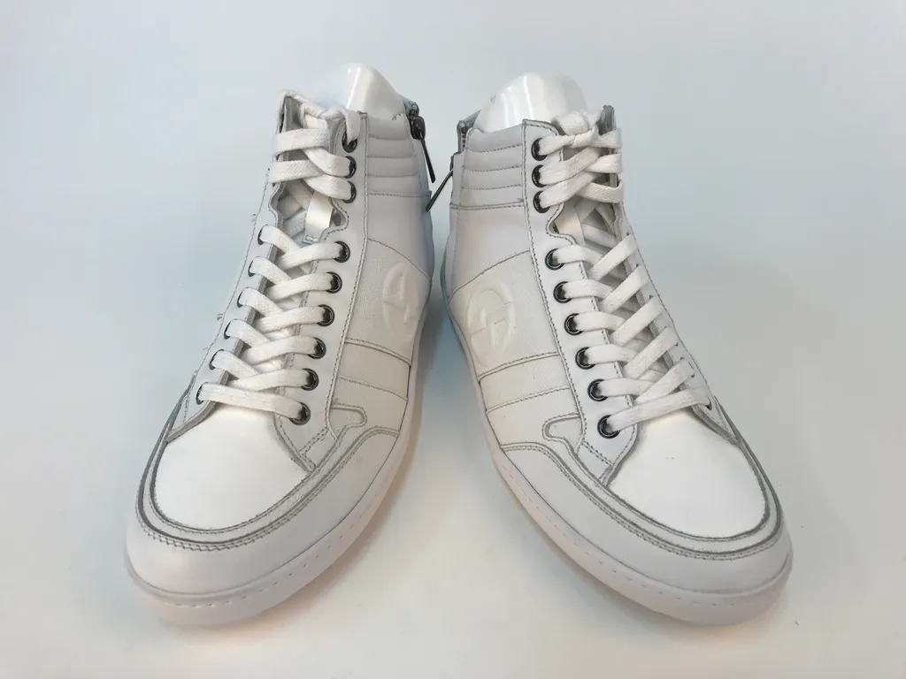 Logo High-Top Casual Sneakers