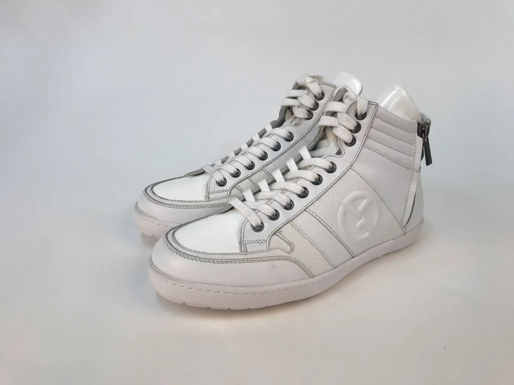 Logo High-Top Casual Sneakers