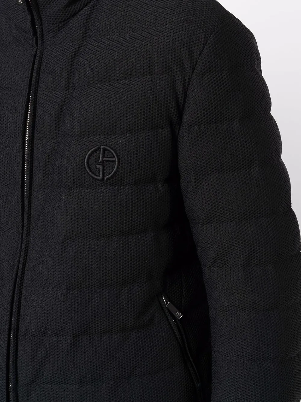 Padded Zip-Up Down Jacket