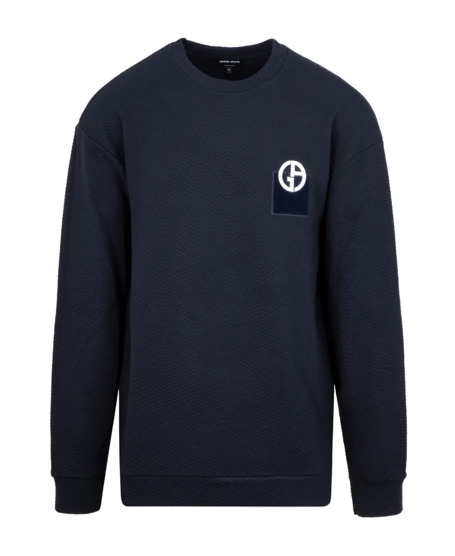 Logo-Print Knitted Jumper