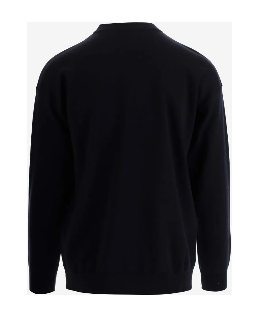 Logo-Print Knitted Jumper