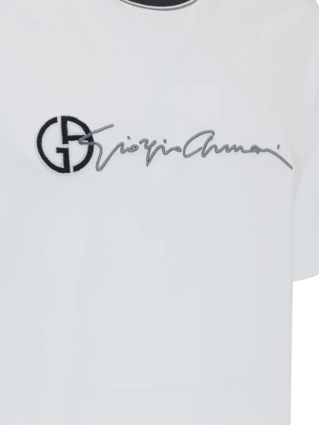 Logo Embroidered T-Shirt