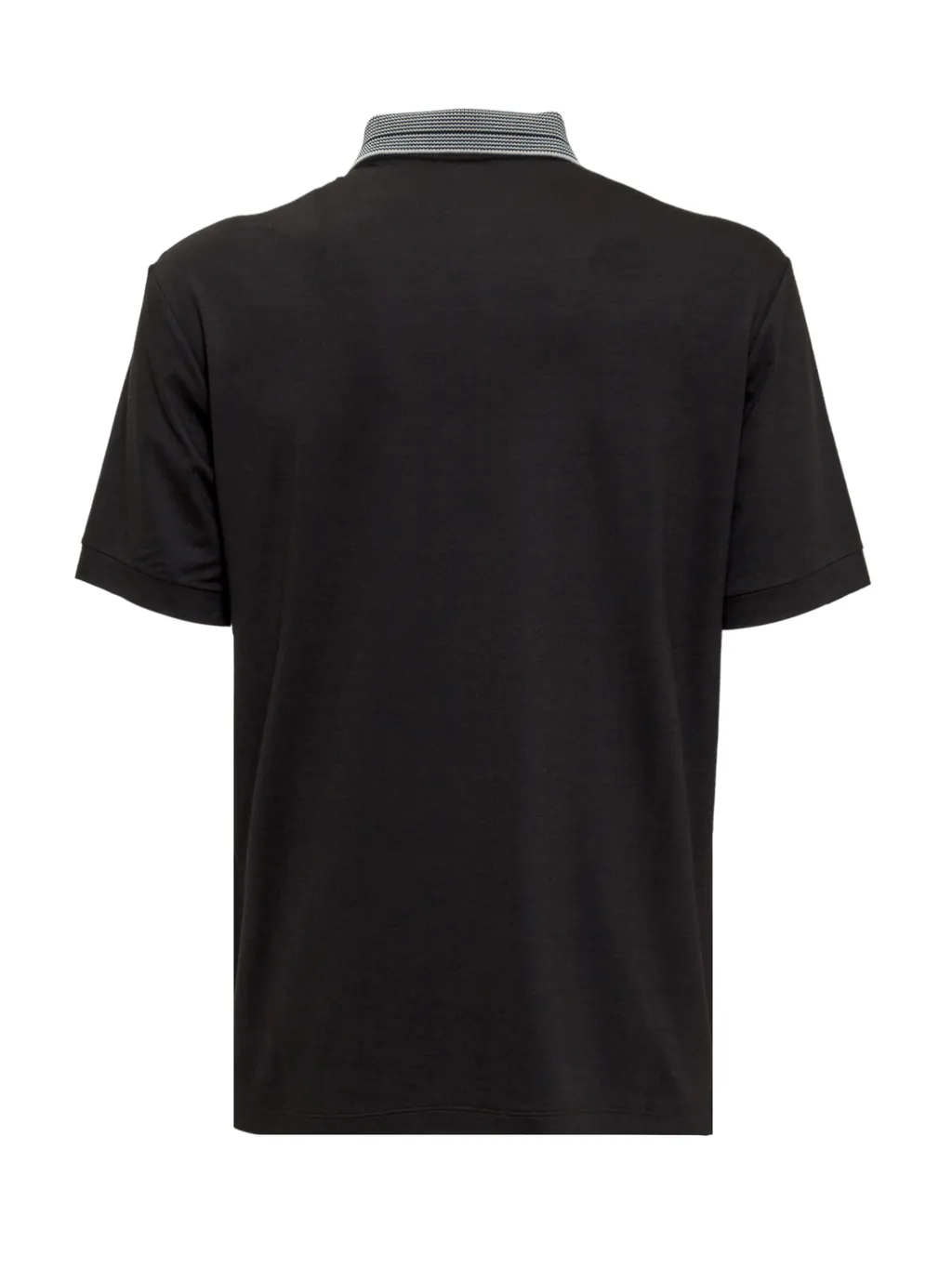 Contrast Collar Polo Shirt