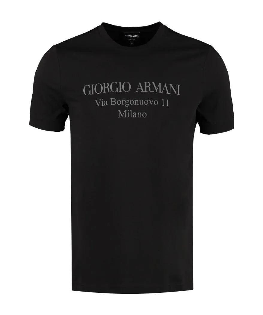 Logo Print Crewneck T-Shirt