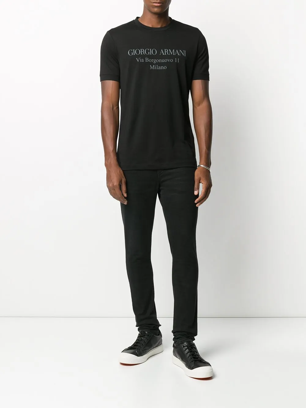 Logo Print Crewneck T-Shirt