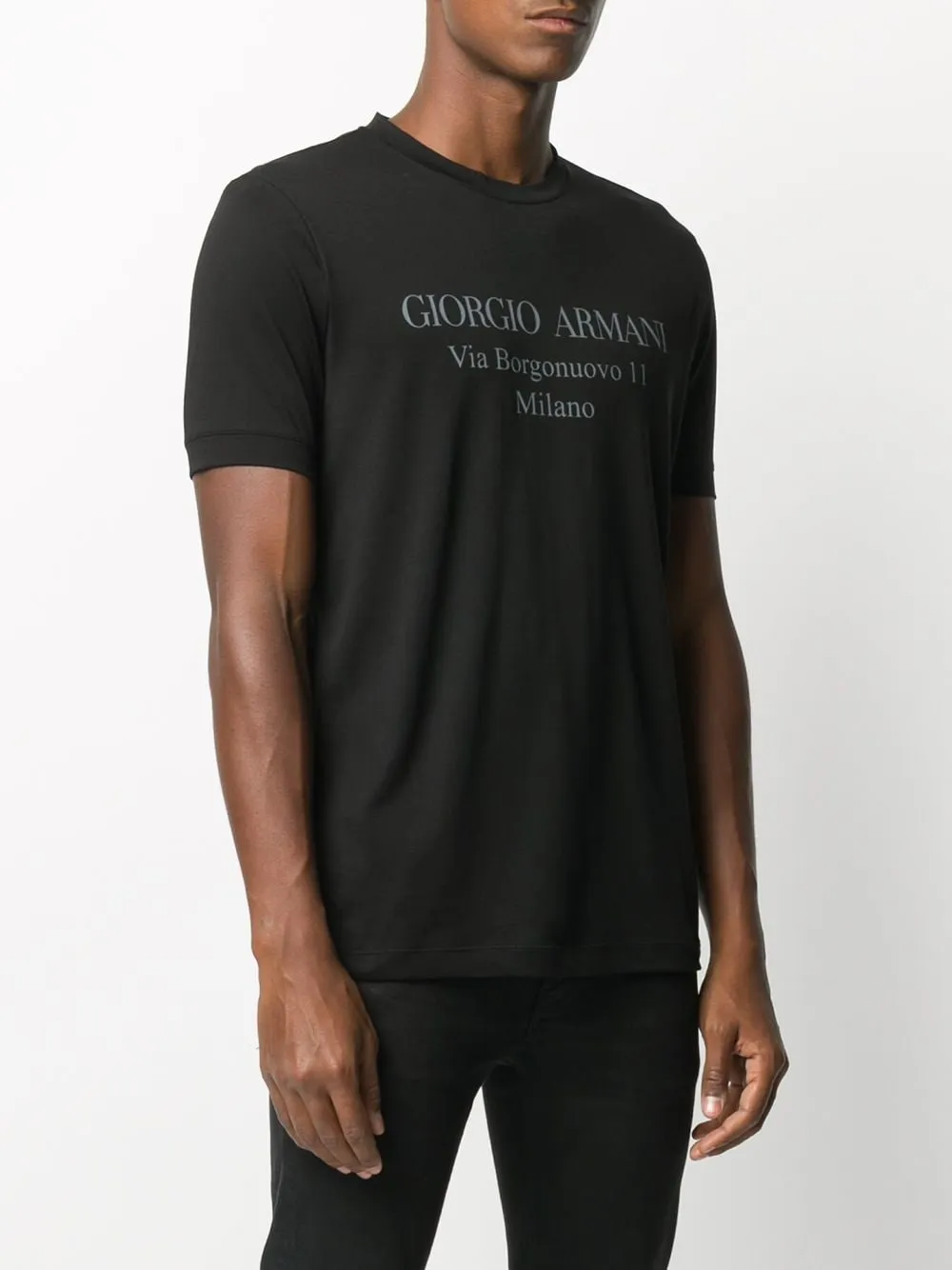 Logo Print Crewneck T-Shirt