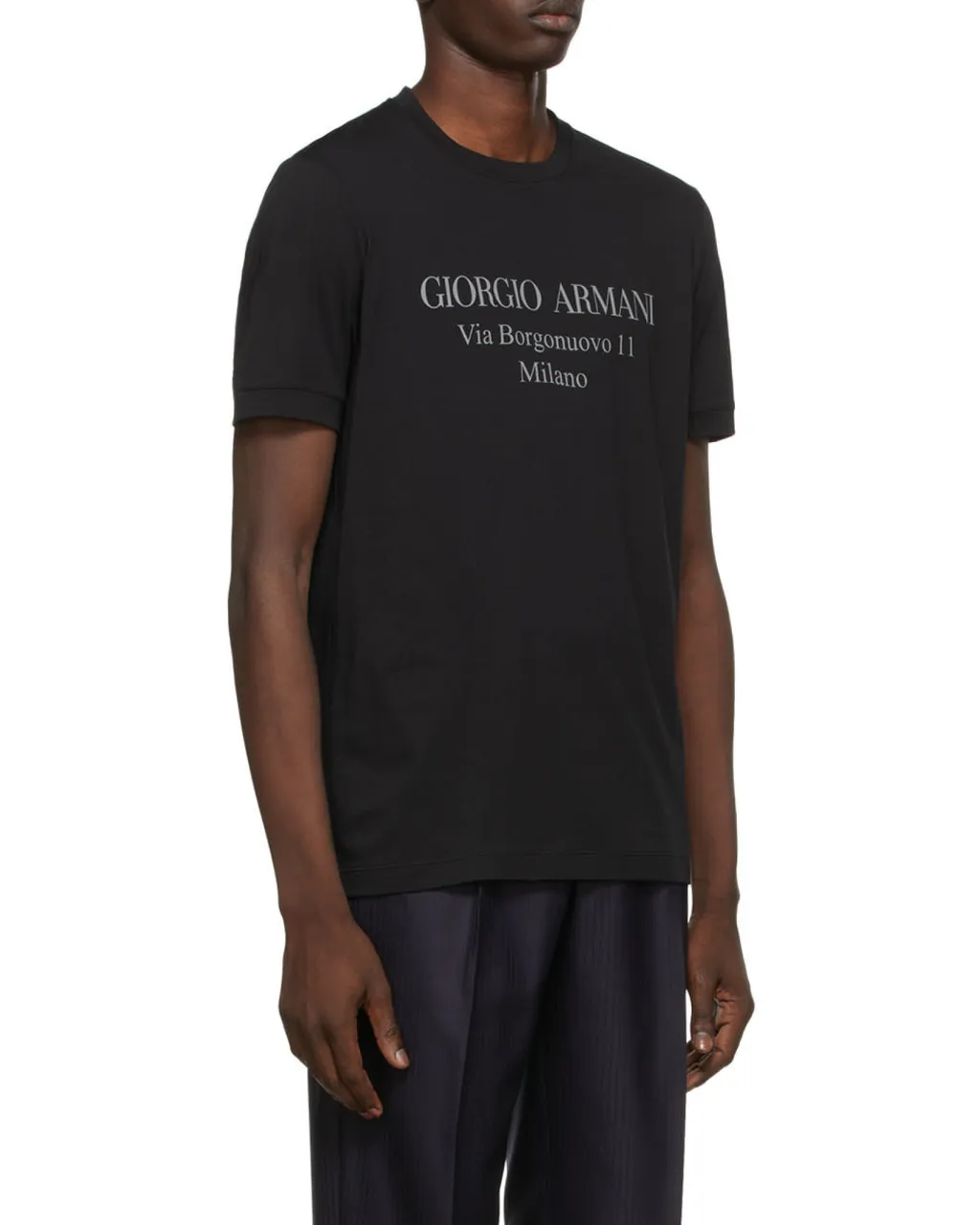 Logo Print Crewneck T-Shirt