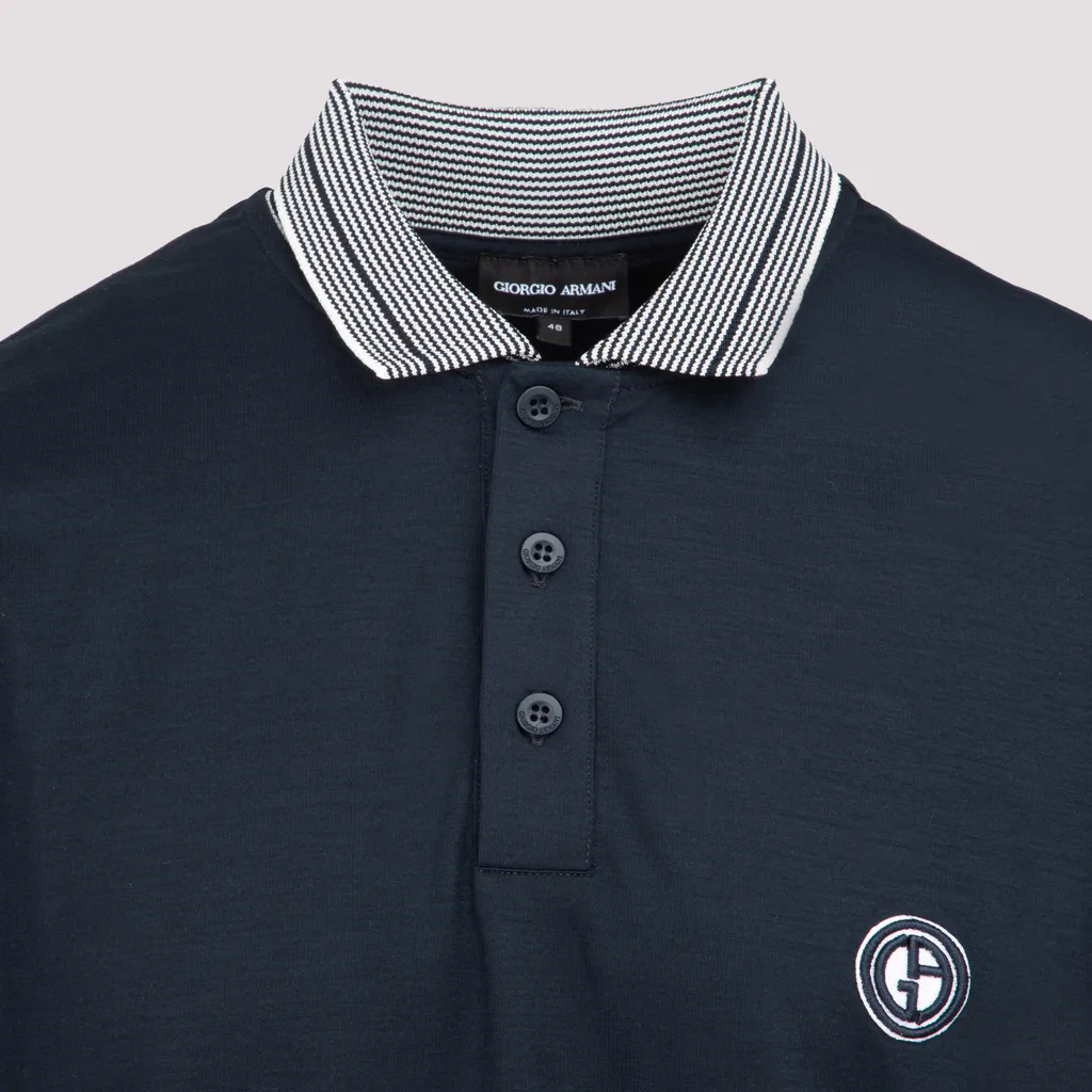 Embroidered Logo Polo Shirt