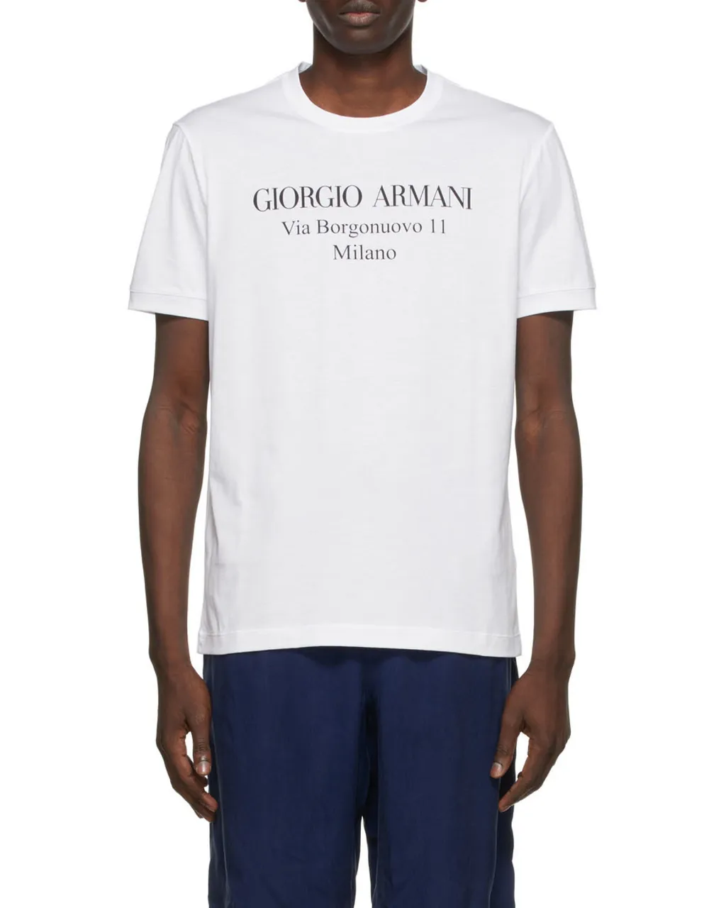 Logo Print Crewneck T-Shirt