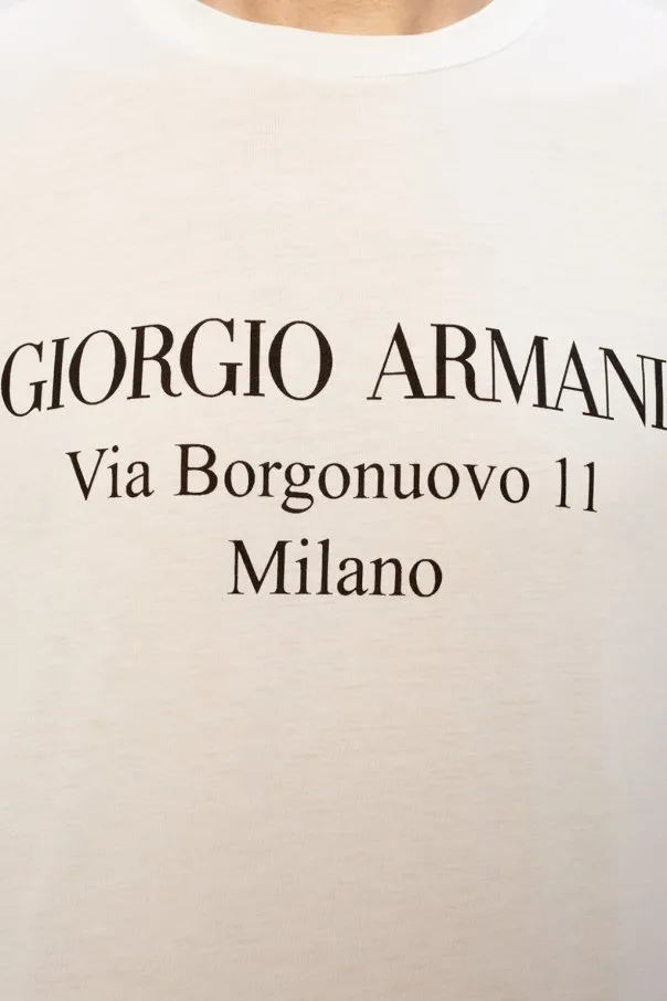 Logo Print Crewneck T-Shirt