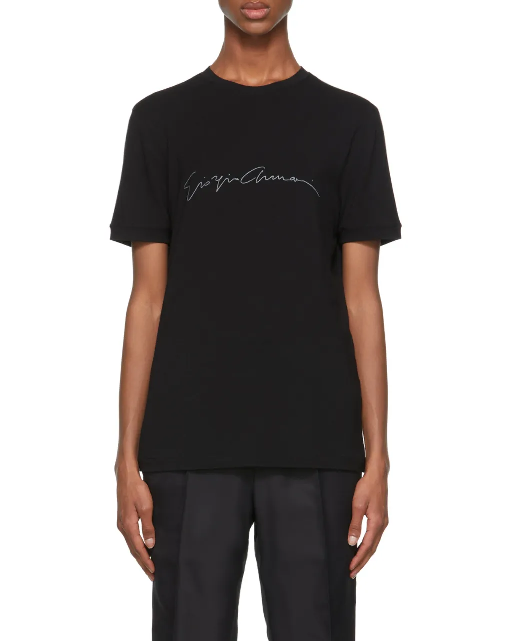 Logo Print Crewneck T-Shirt