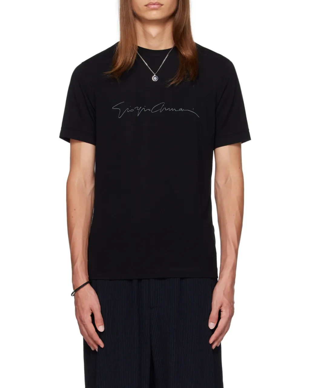 Logo Print Crewneck T-Shirt