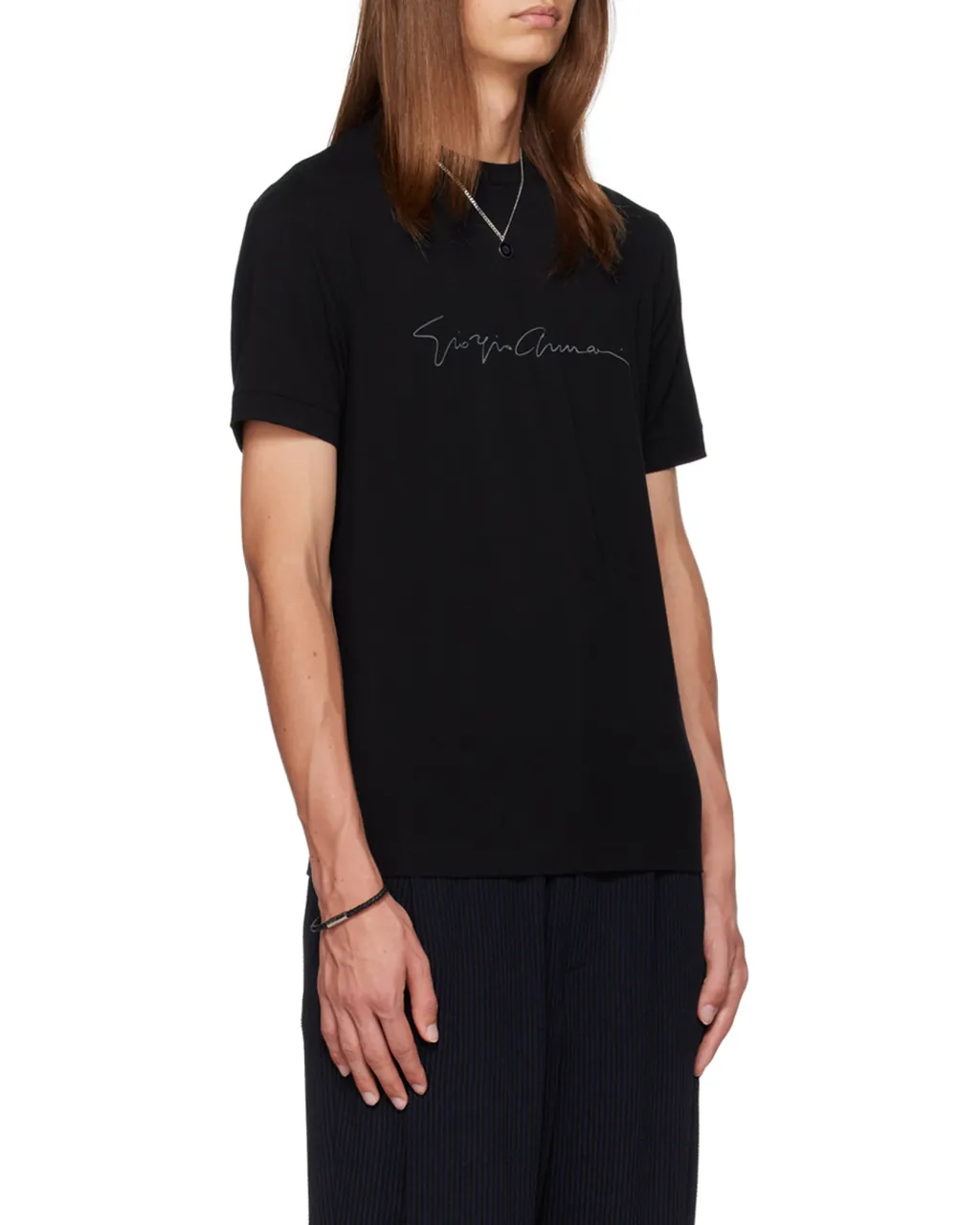 Logo Print Crewneck T-Shirt