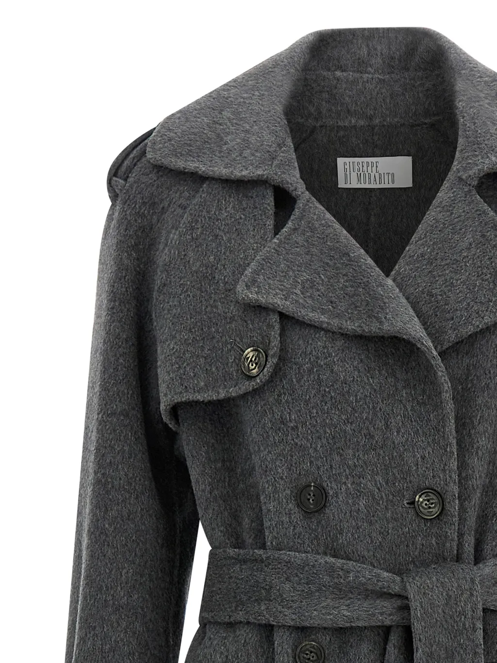 Double-Breasted Long Coat