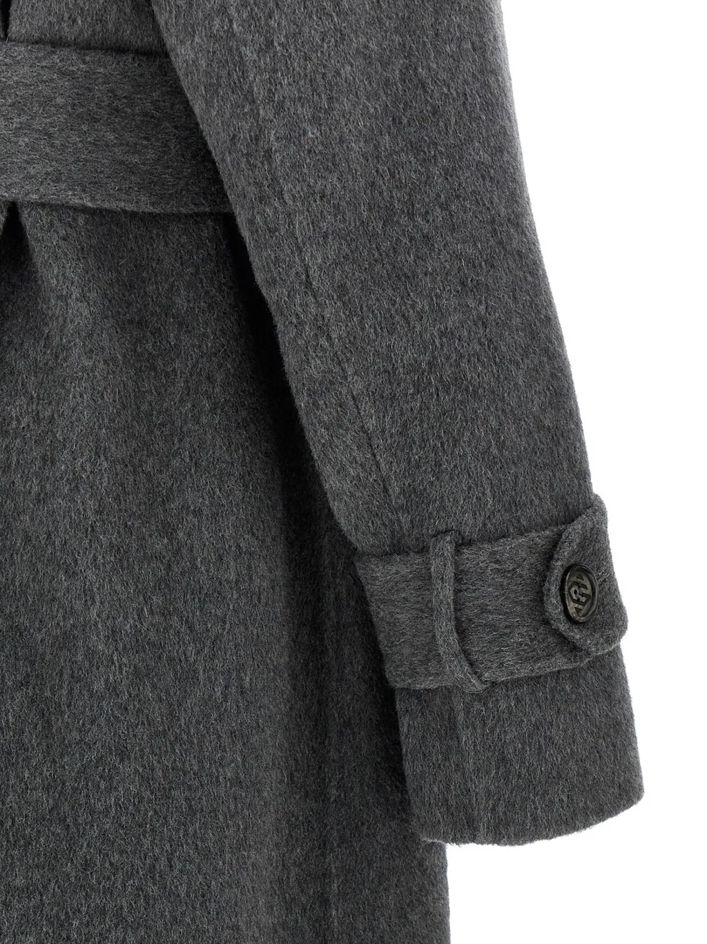 Double-Breasted Long Coat