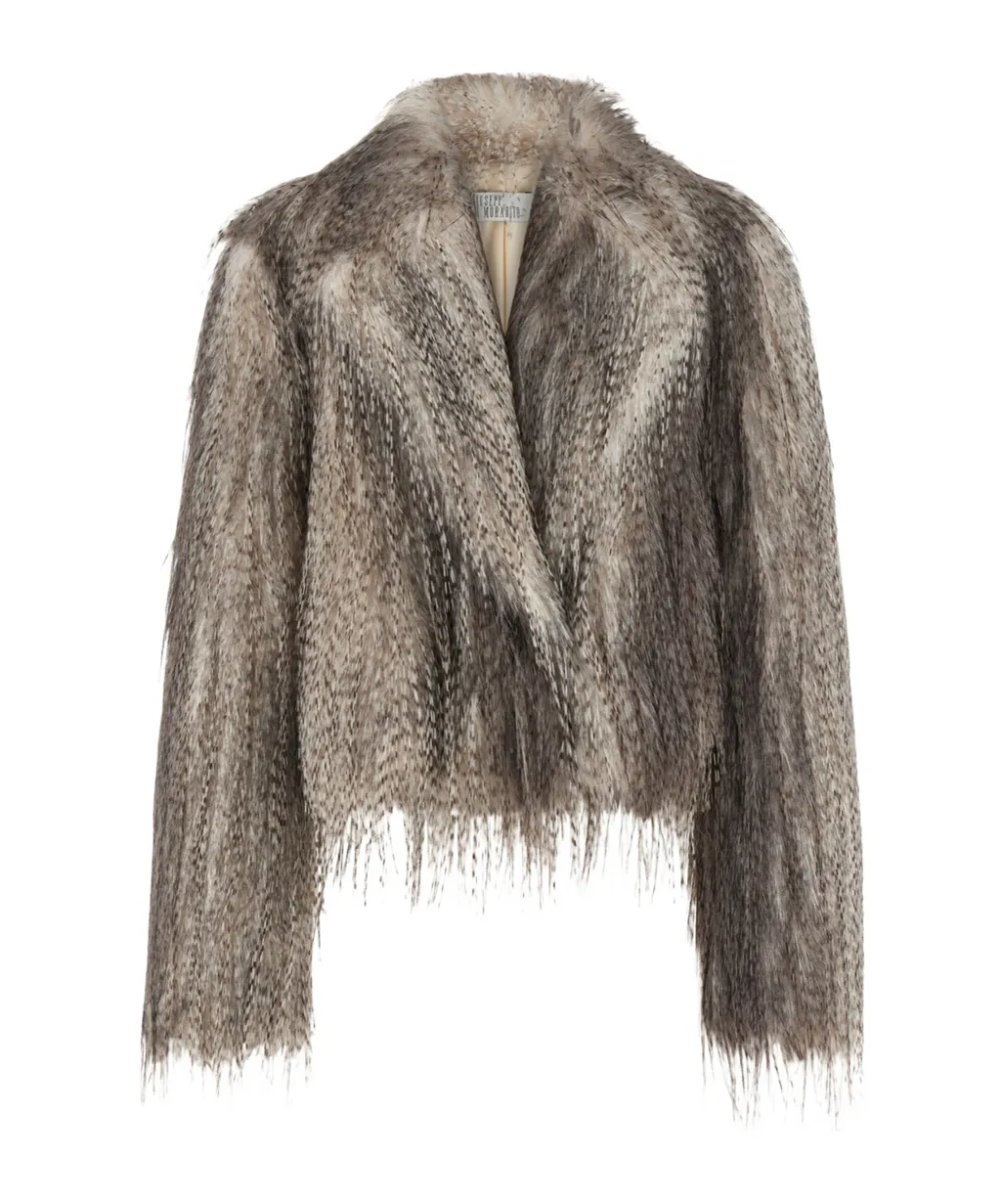Long-Haired Faux Fur Coat