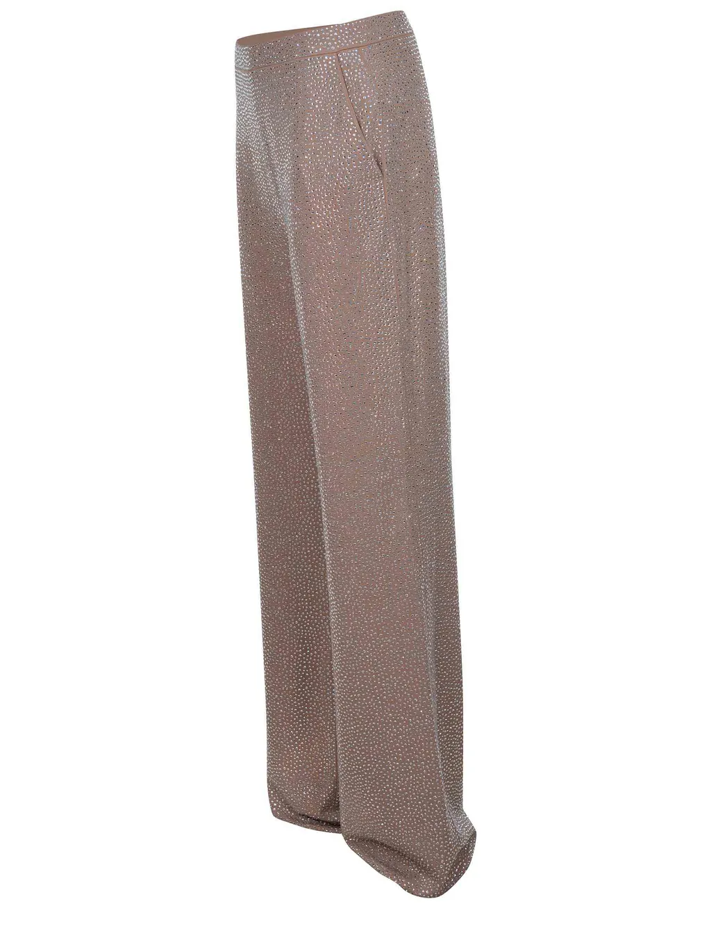 Rhinestone-Embellished Pants