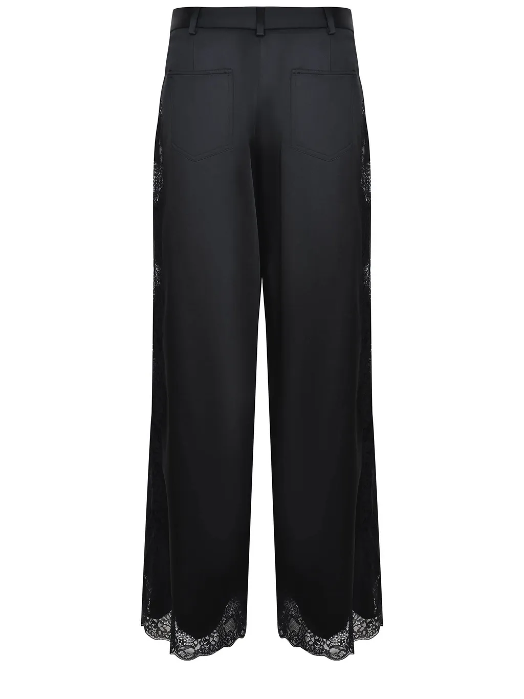 Lace-Trimmed Pants