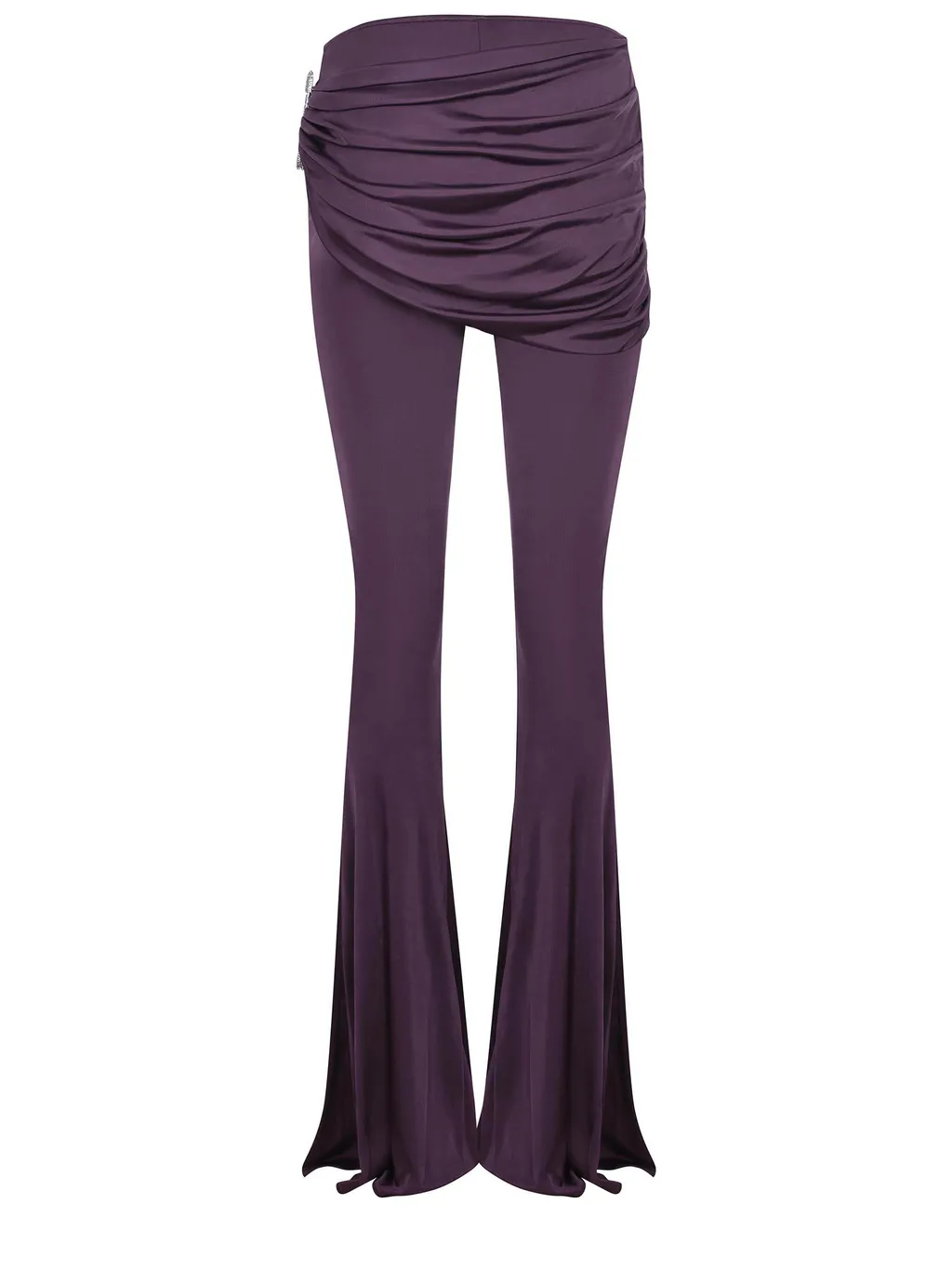 Draped Brooch Pants