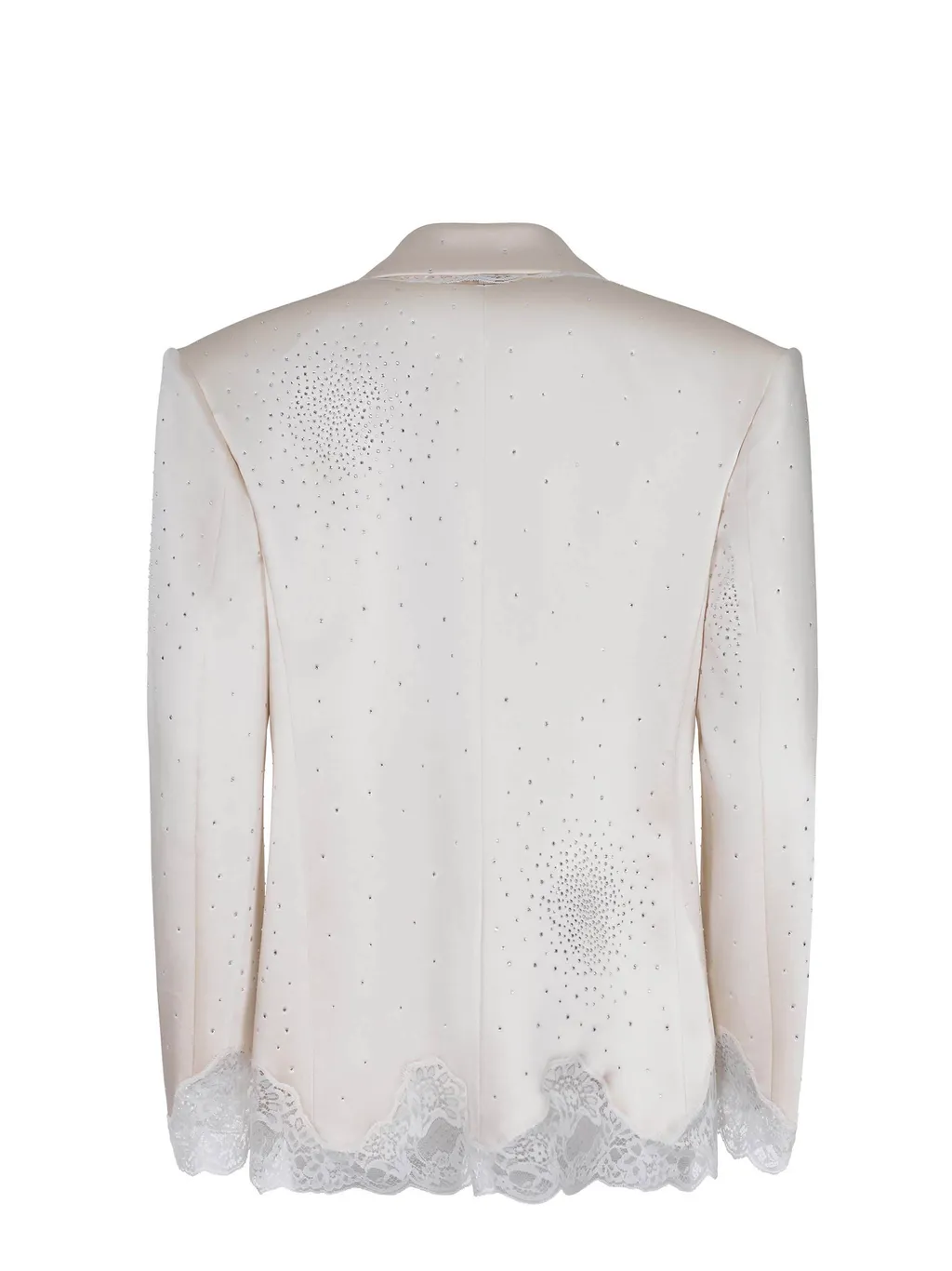 Rhinestone Lace Blazer