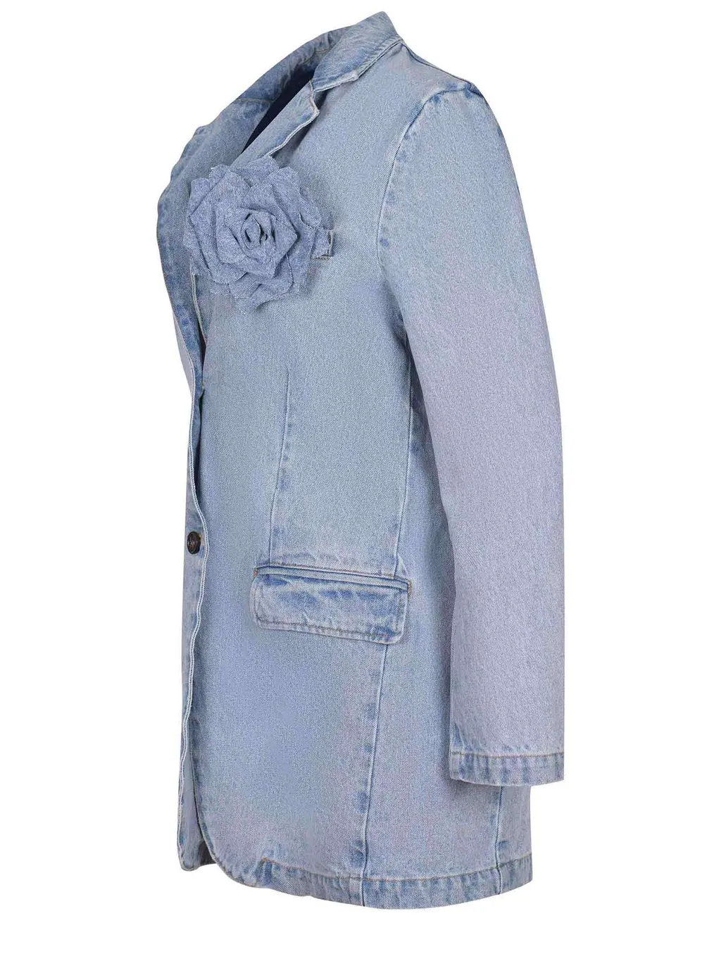 Floral Denim Jacket