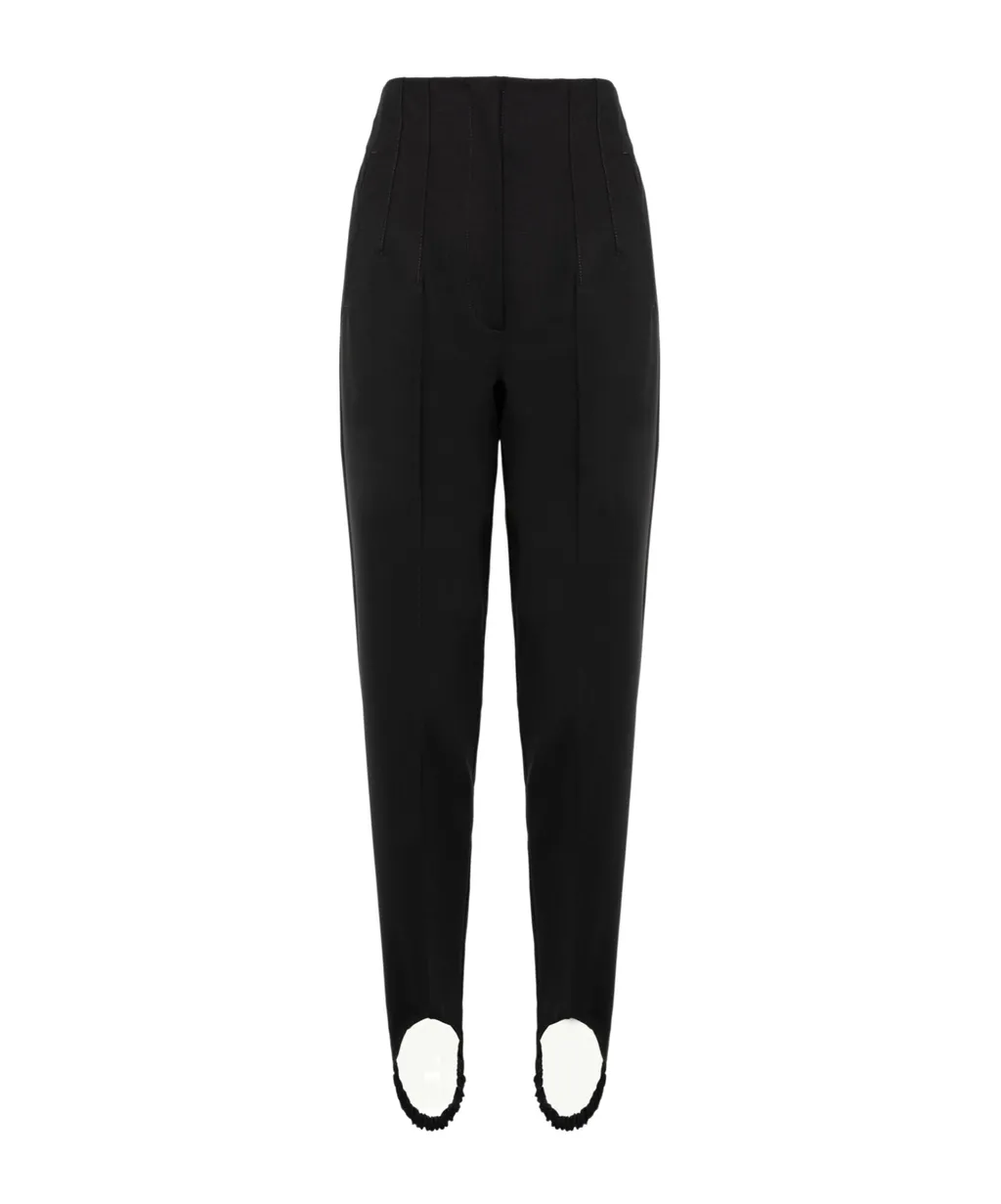High-Waisted Wool-Blend Leggings