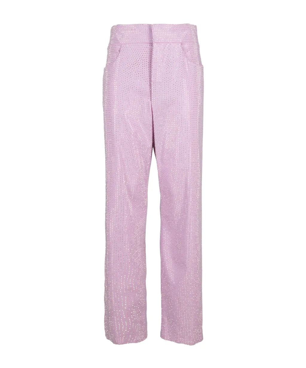 Crystal-Embellishment Trousers