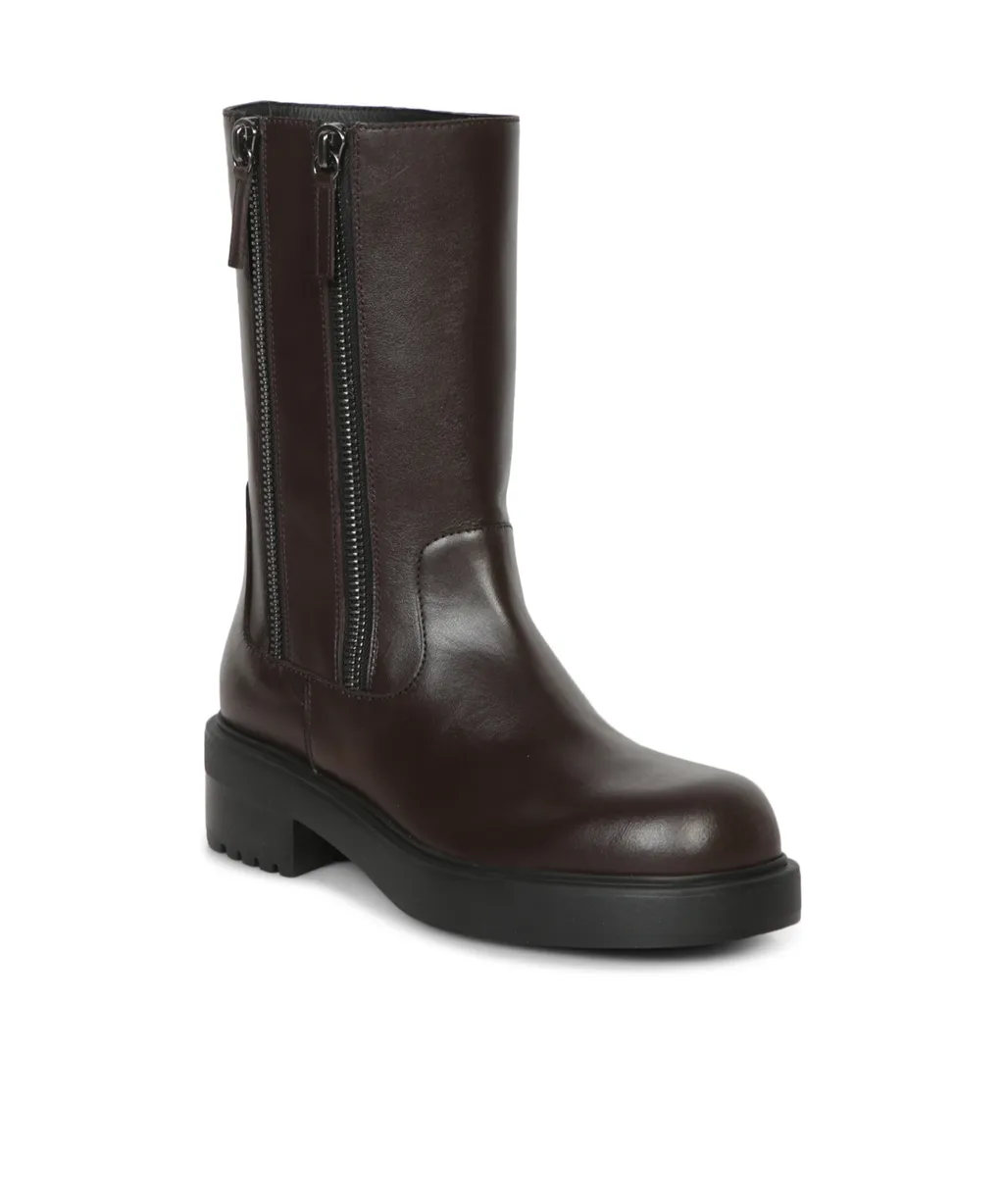 Foustine Zipped Ankle Boots