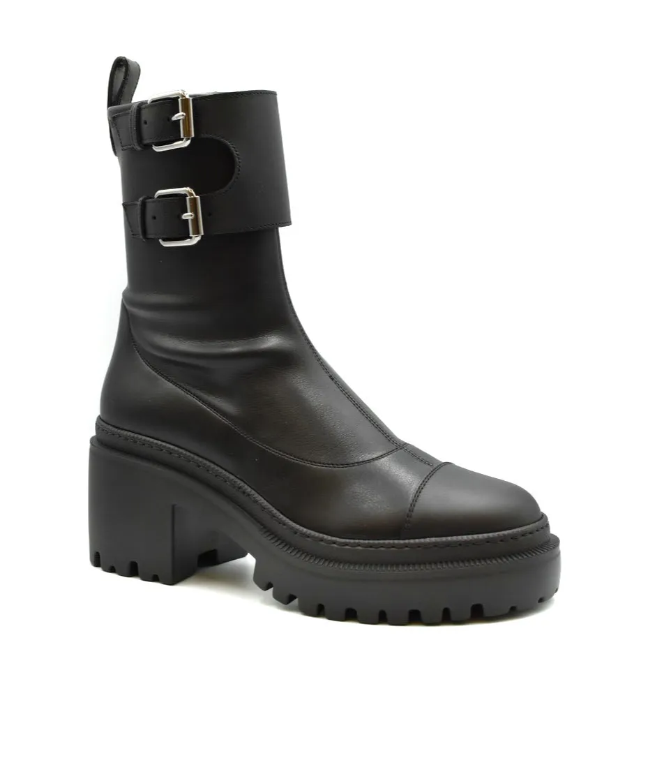 Round-Head Short Boots
