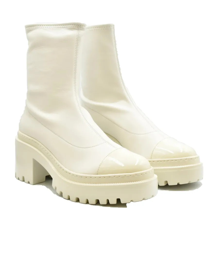 Round-Head Short Boots