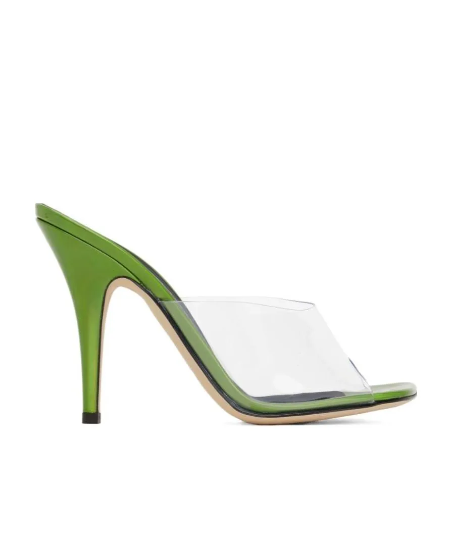 Logo High-Heeled Sandals