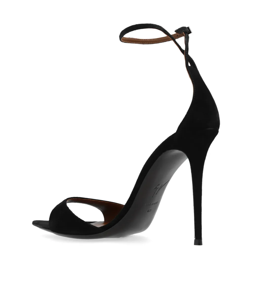 Stiletto Ankle-Strap Sandals
