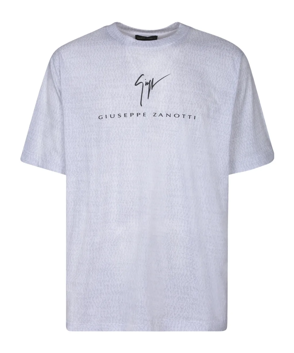 Digital-Printed Crewneck T-Shirt