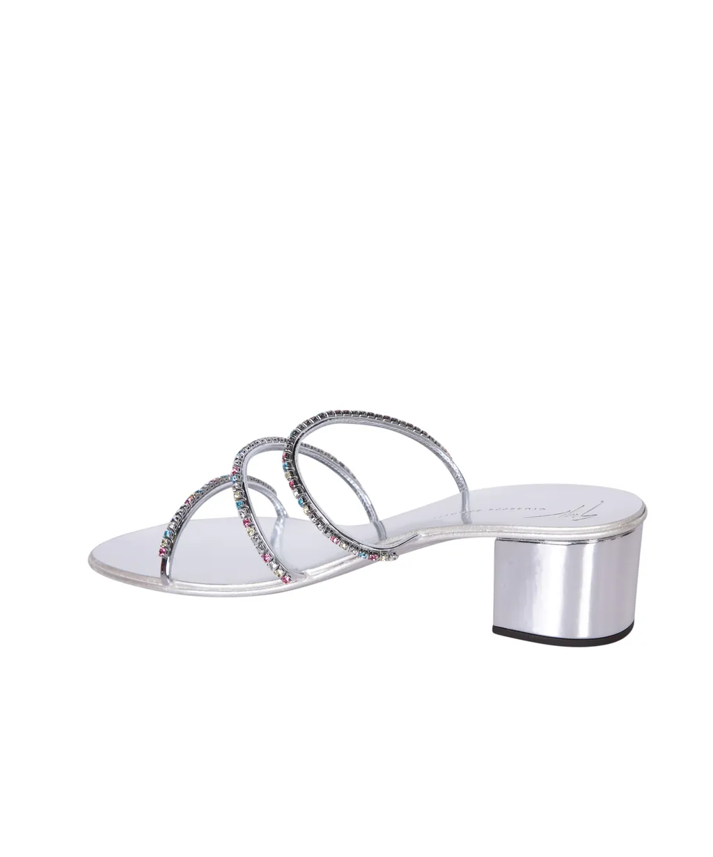 Dark Colorful Mules