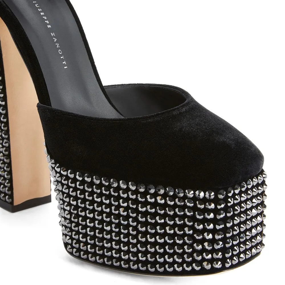 Bebe 150 Crystal-Embellished Pumps