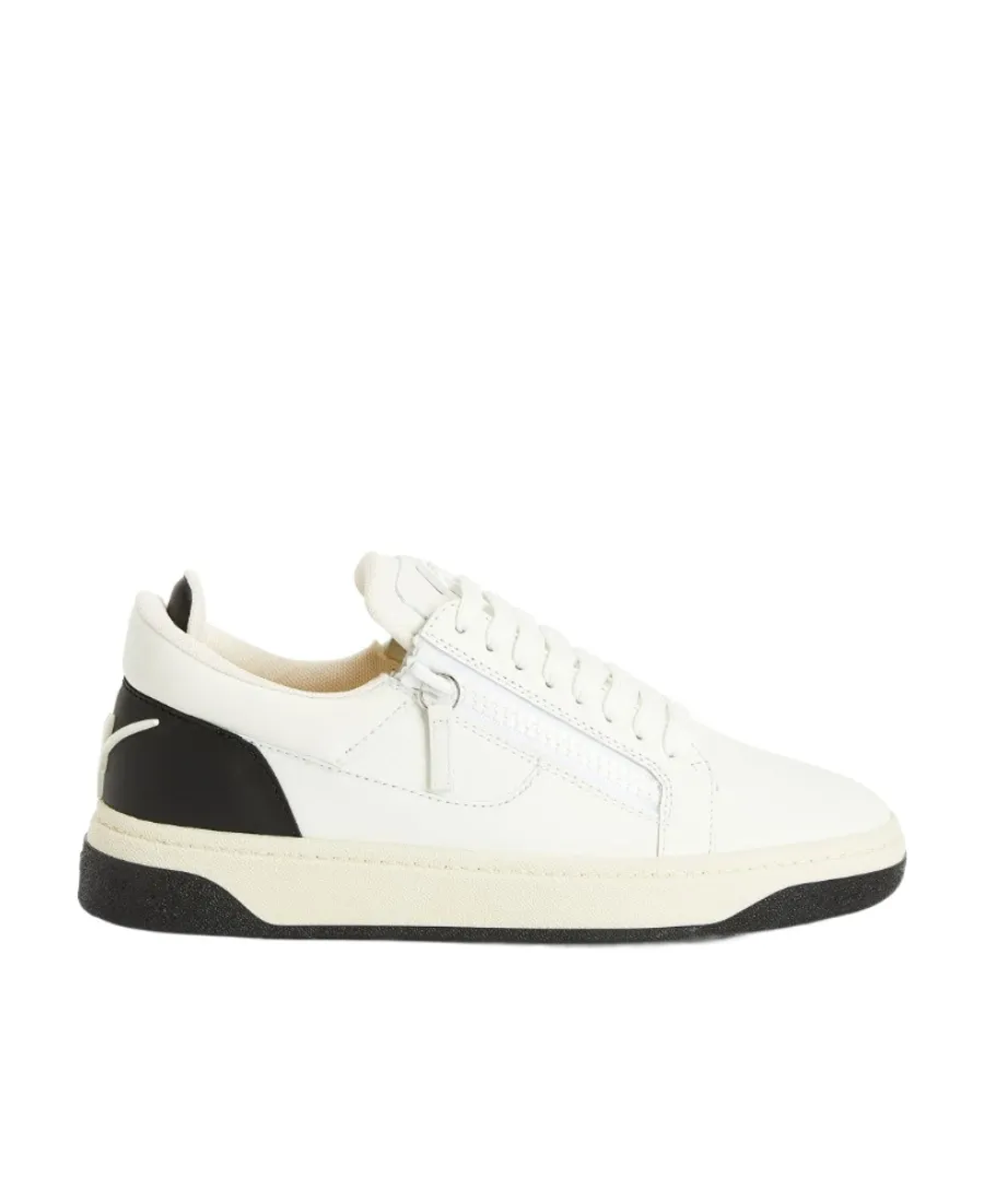 Gz94 Zip-Detailed Low-Top Sneakers