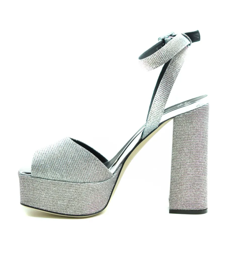 Logo High-Heeled Sandals