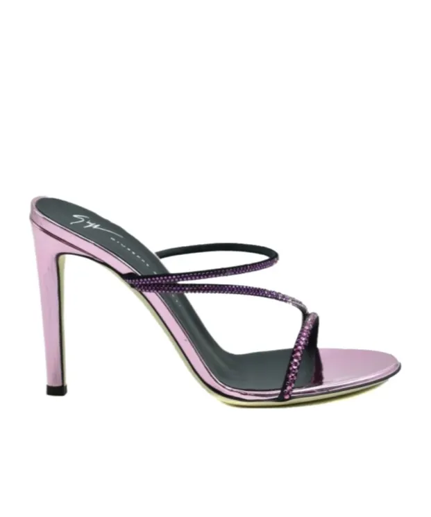 Julianne 105Mm Leather Mules