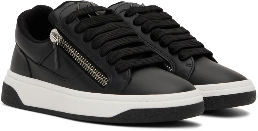 Side Zipper Low-Cut Casual Shoes