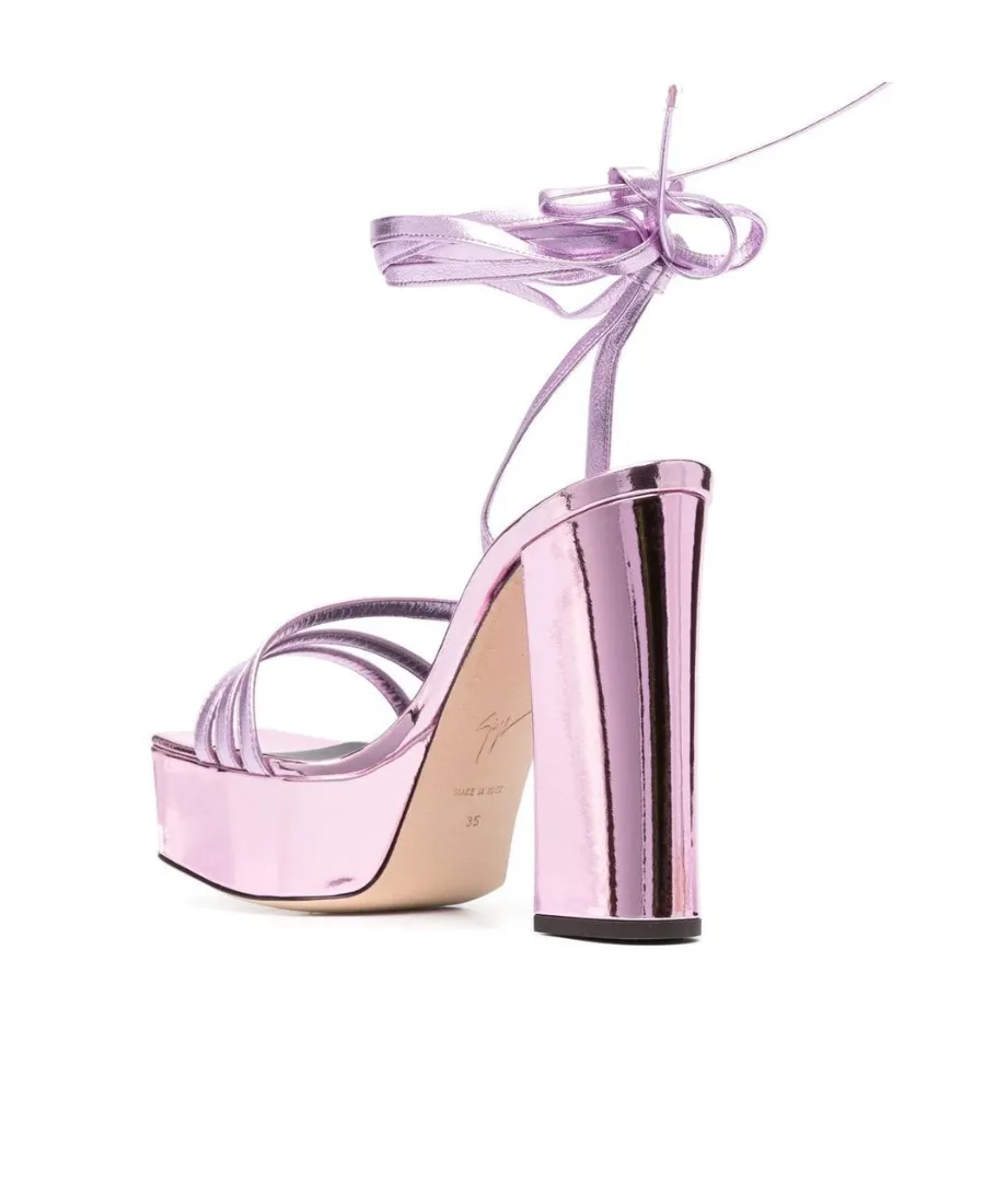 Thick-Soled High-Heeled Sandals