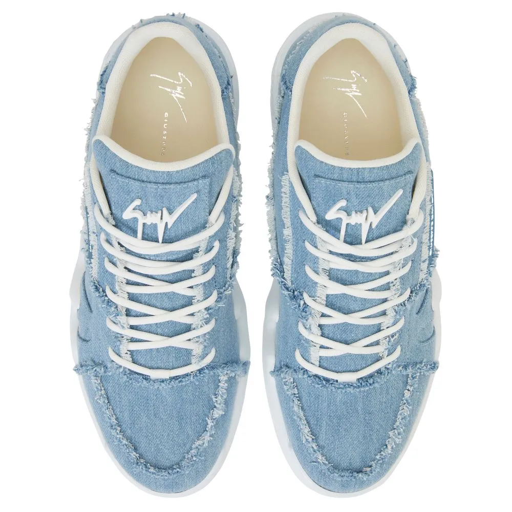 Denim Platform Sneakers