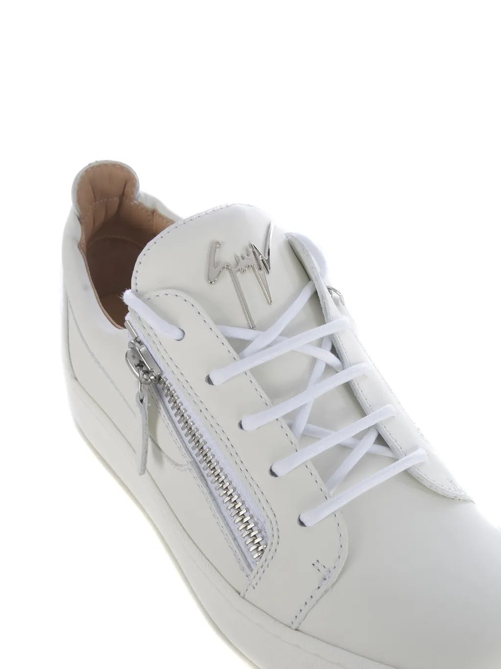 Frankie Zip Detailed Low-Top Sneakers