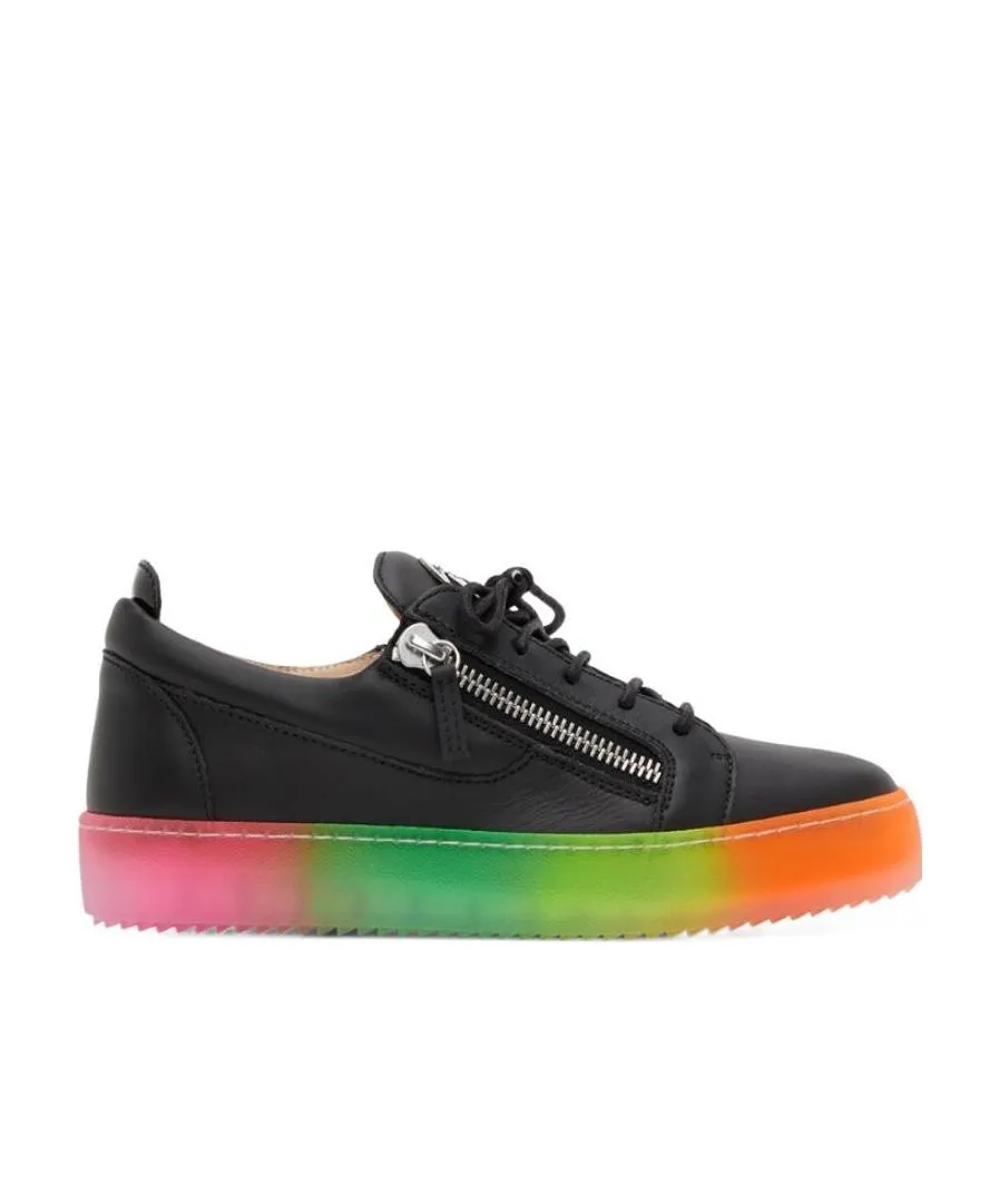 Logo-Laced Casual Sneakers