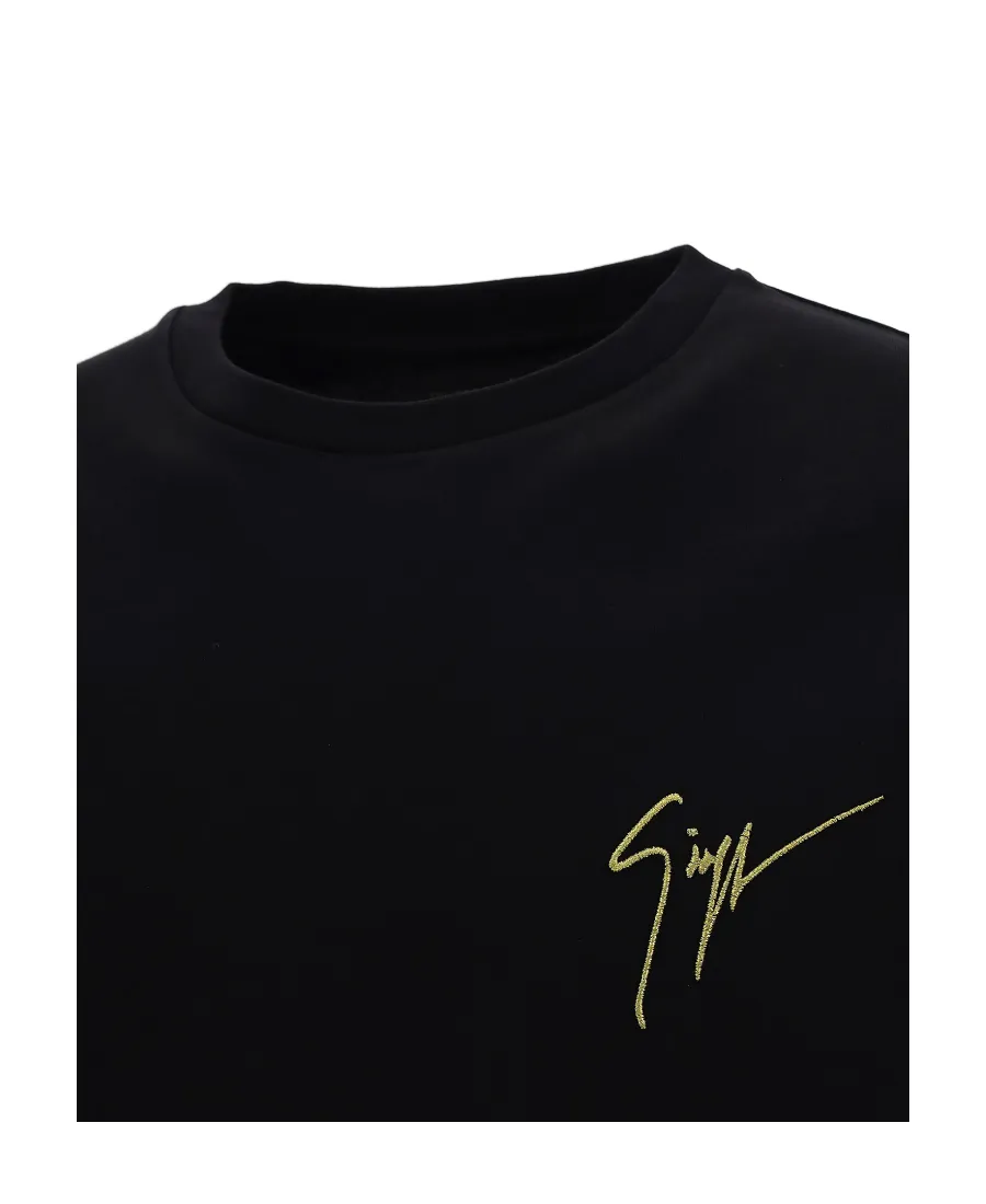 Logo Embroidered Crewneck T-Shirt