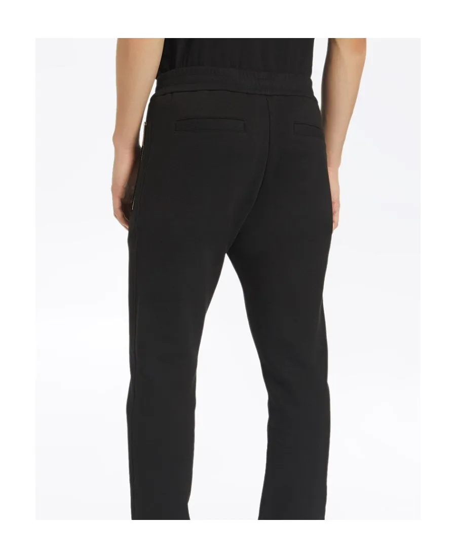 Logo Printed Zipped Track Pants