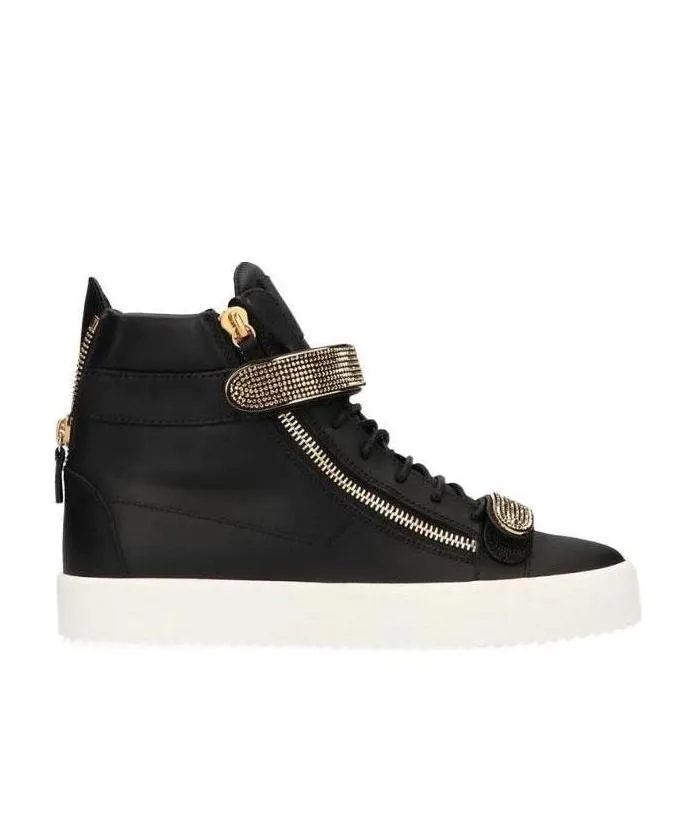 Zip Detail Casual Sneakers