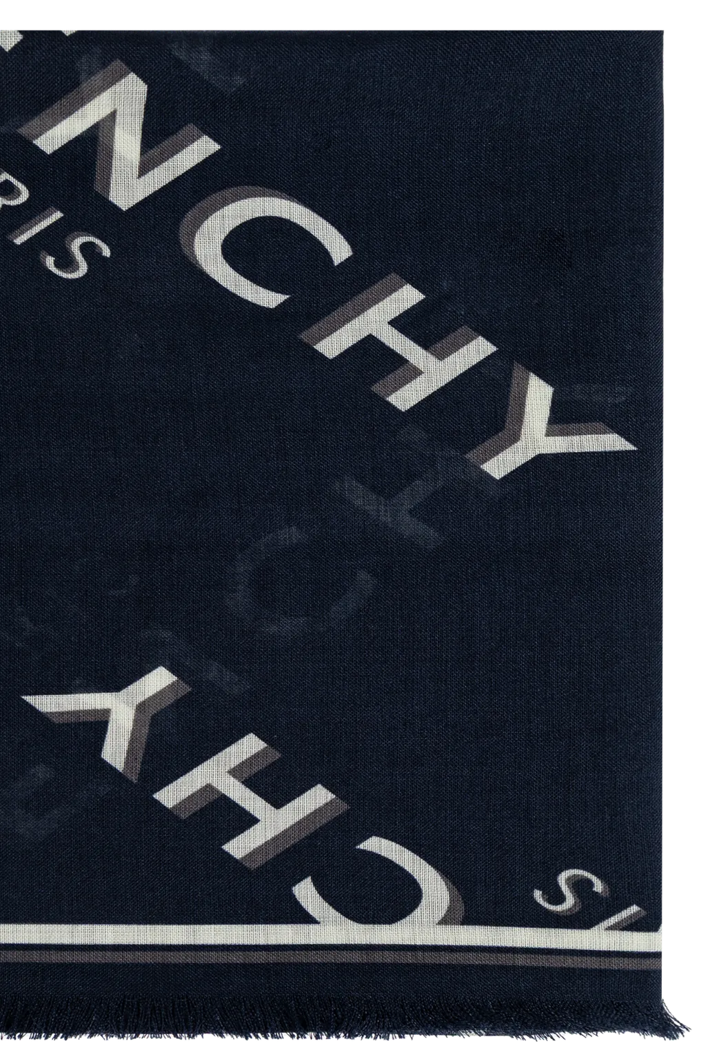 Paris Logo Printed Scarf