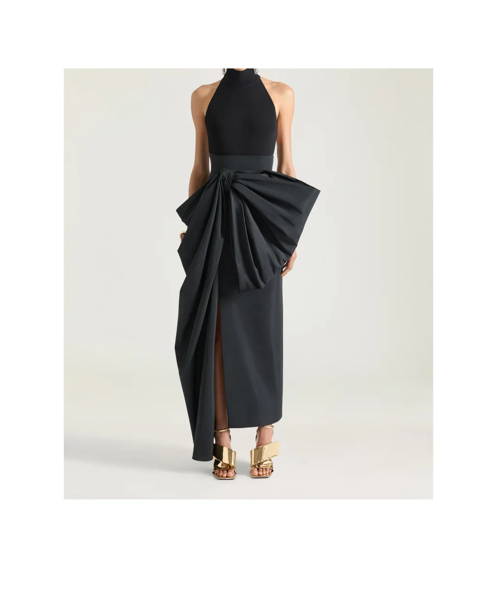Halterneck Open-Back Top