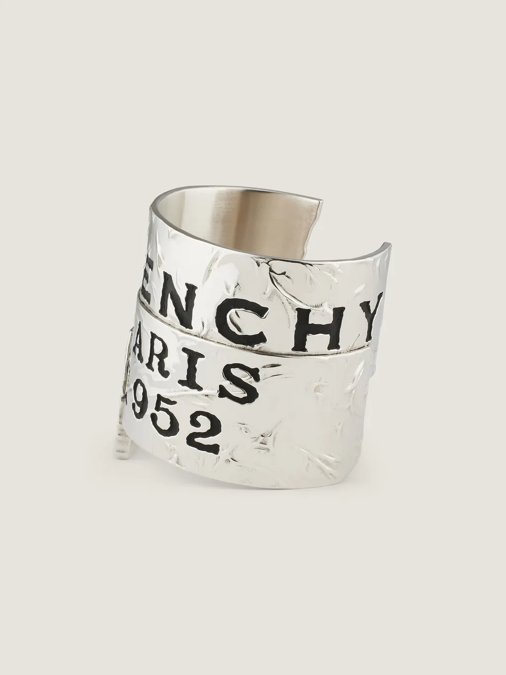 Paris 1952 Logo Engraved Tape Bracelet