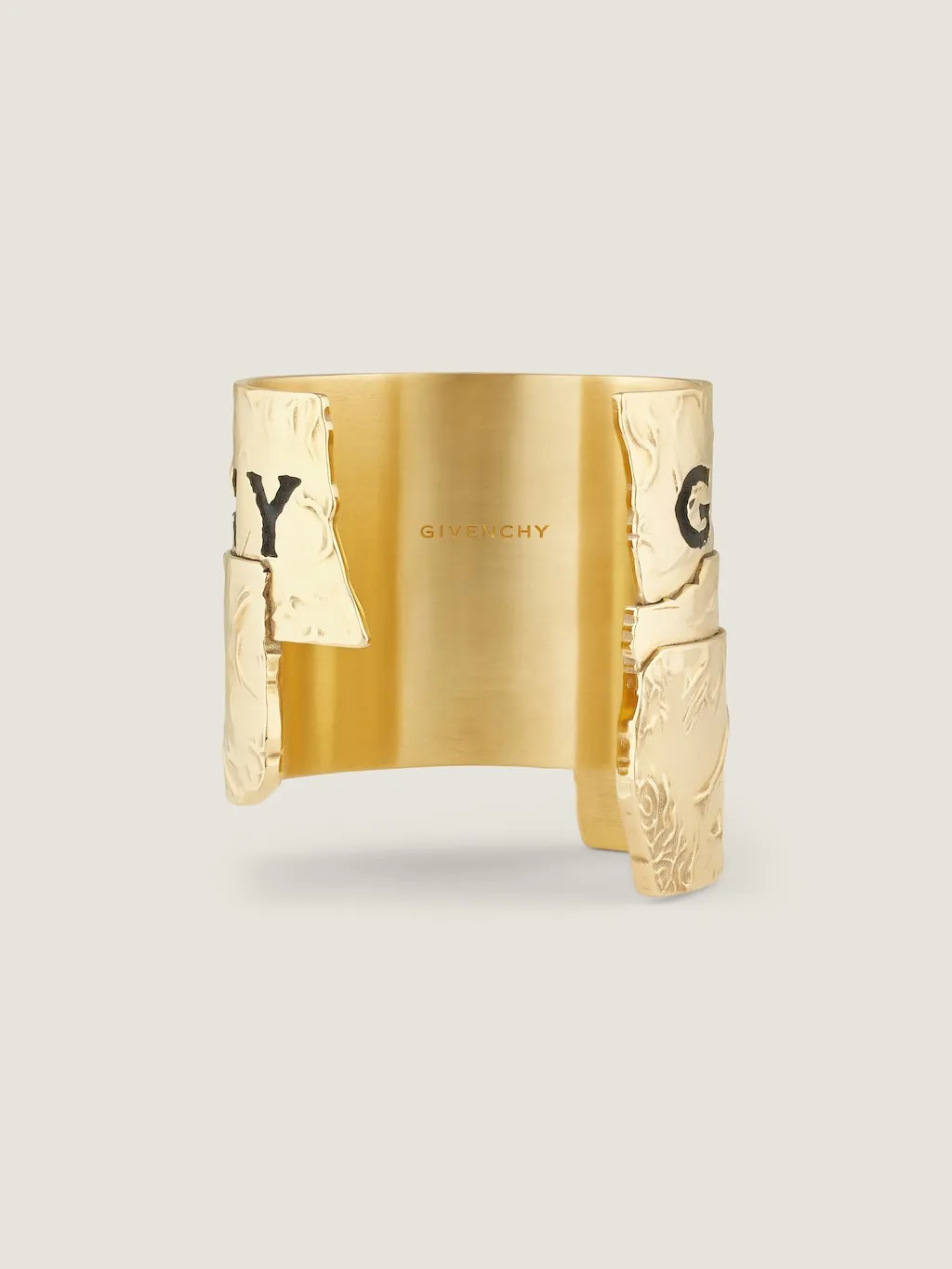 Paris 1952 Logo Engraved Tape Bracelet